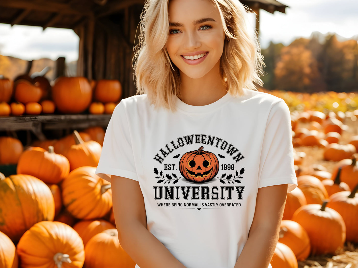 Halloween University 1998 T-Shirt – Vintage College Style Spooky Season Tee, Retro Halloween Graphic Shirt, Unisex October Fall Outfit - 29 july
