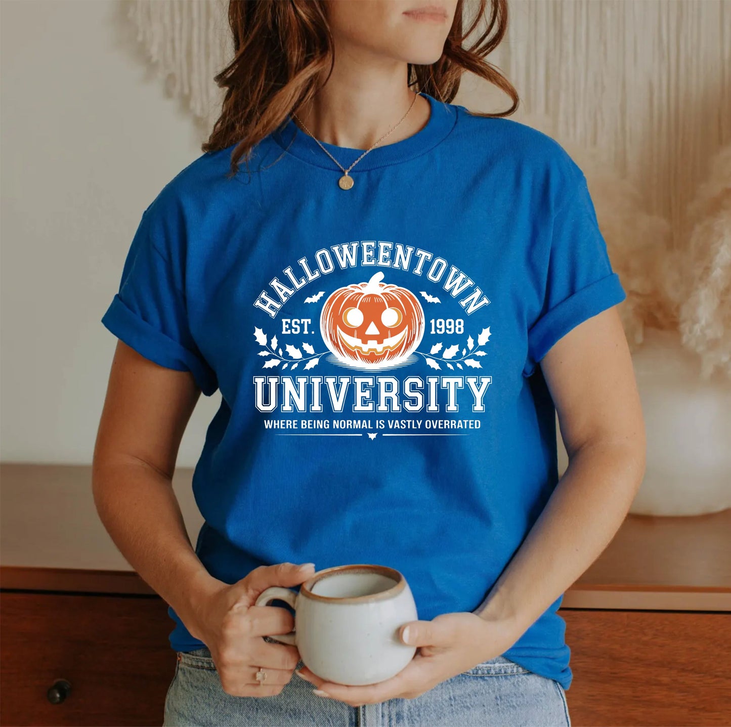 Halloween University 1998 T-Shirt – Vintage College Style Spooky Season Tee, Retro Halloween Graphic Shirt, Unisex October Fall Outfit - 29 july