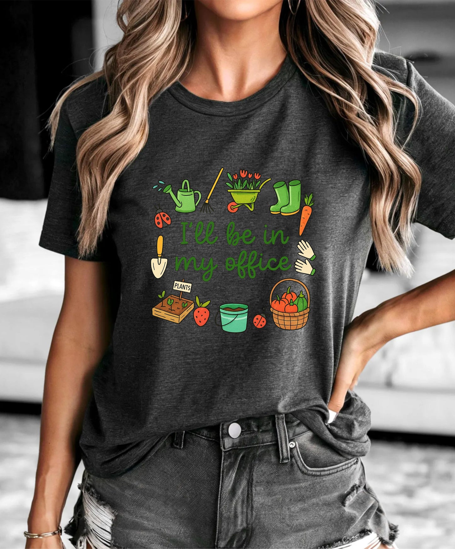 I’ll Be in My Office Plants T-Shirt | Funny Plant Lover Tee | Gardening & Indoor Plant Parent Shirt - 08 aug 2025