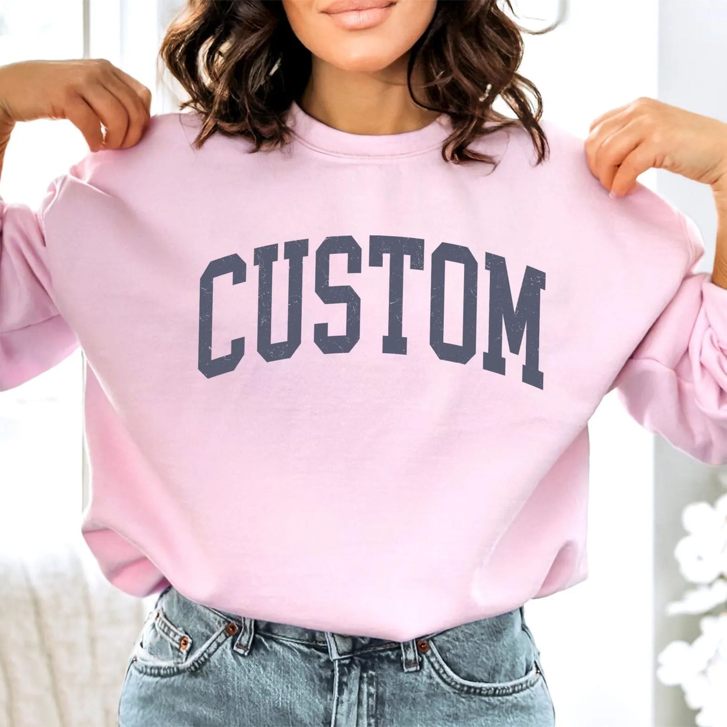 Customized Sweatshirt, Create Your Own Sweatshirt, Custom, Event Sweatshirt, Custom Bachelorette Sweatshirt