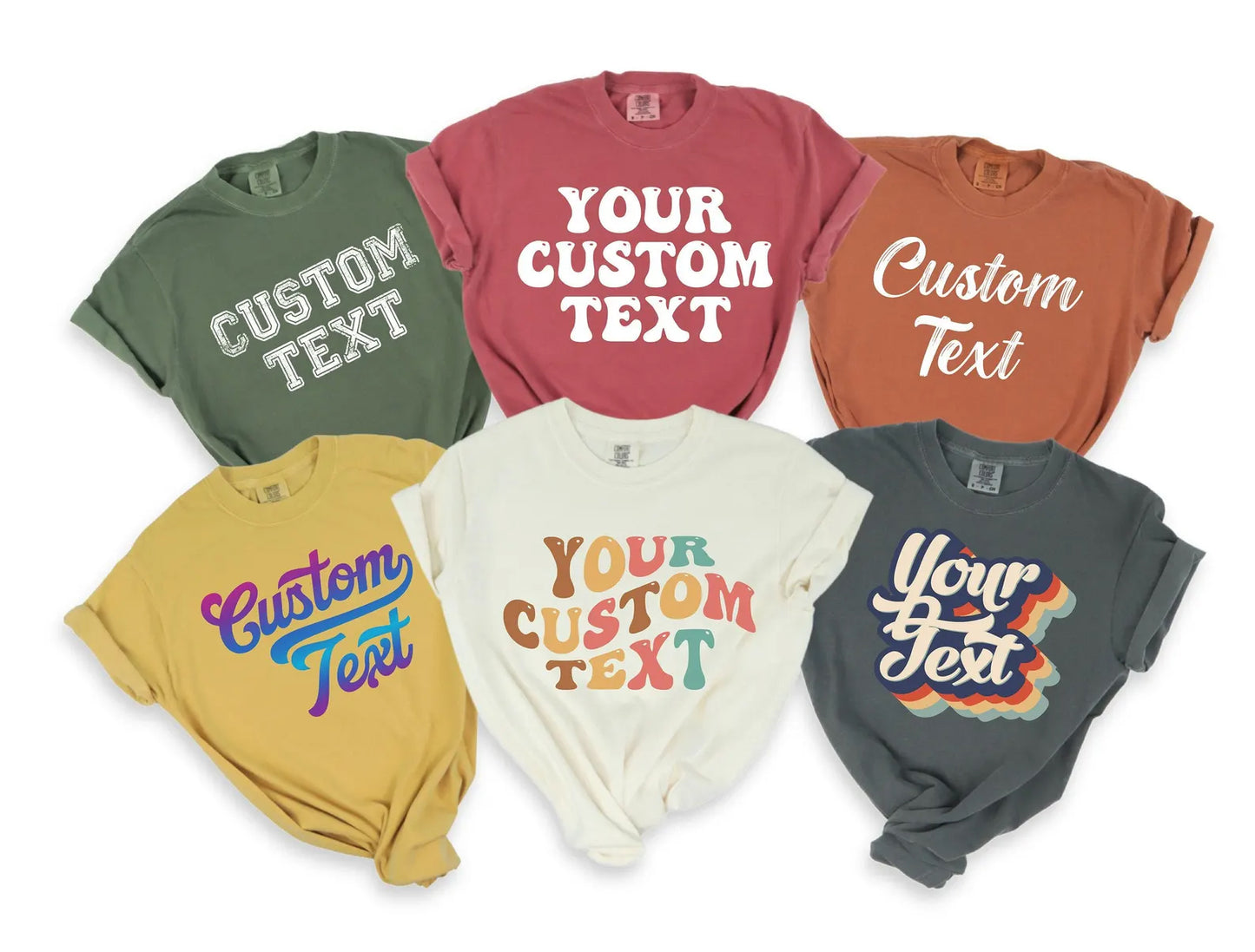 Custom Text Shirt, Custom Business Logo Matching Shirt, Custom Made Shirt, Soft Style Custom Photo T Shirt