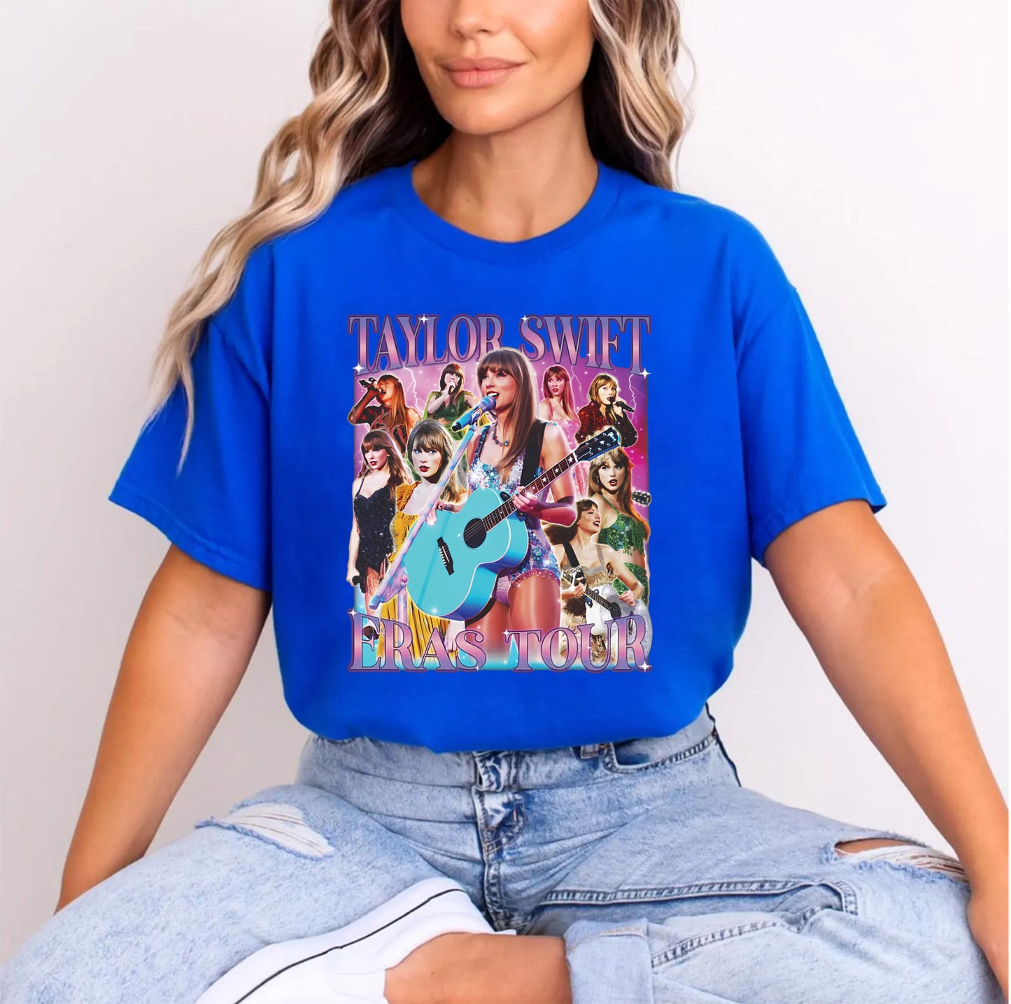 Taylor Swift Eras Tour Concert T-Shirt – Retro Aesthetic Fan Merch