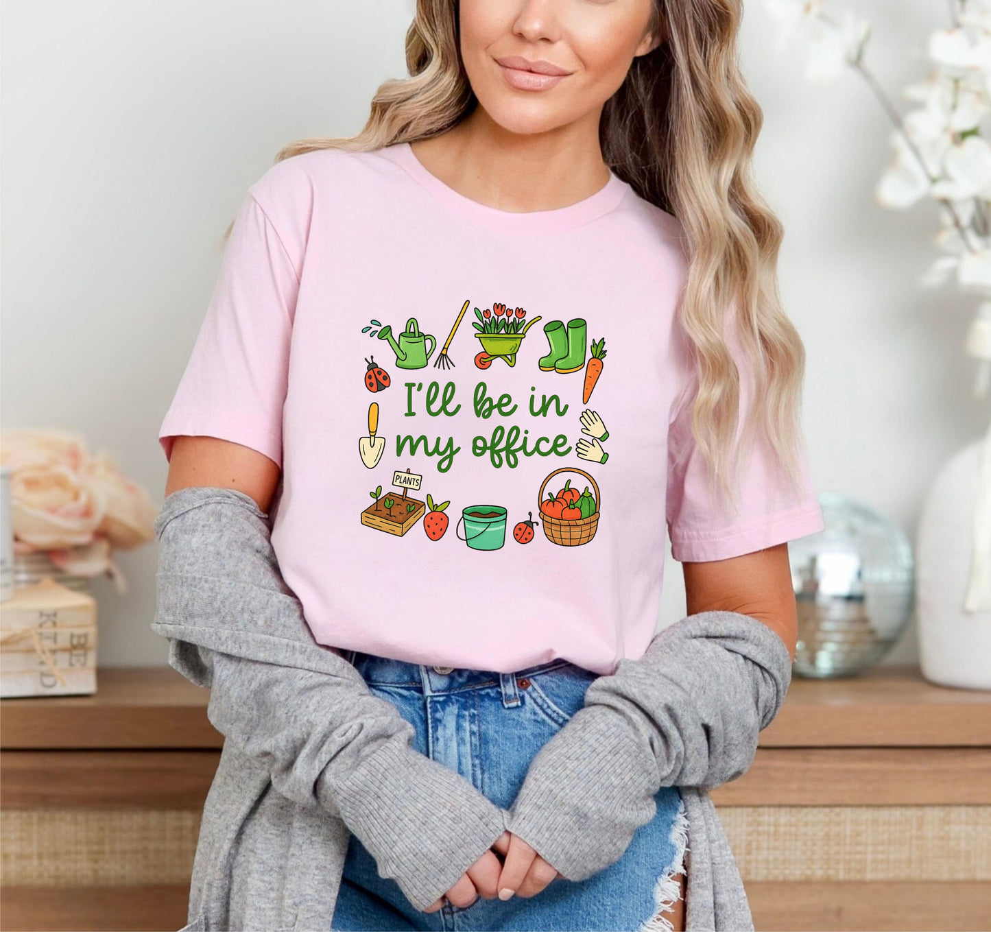 I’ll Be in My Office Plants T-Shirt | Funny Plant Lover Tee | Gardening & Indoor Plant Parent Shirt - 08 aug 2025