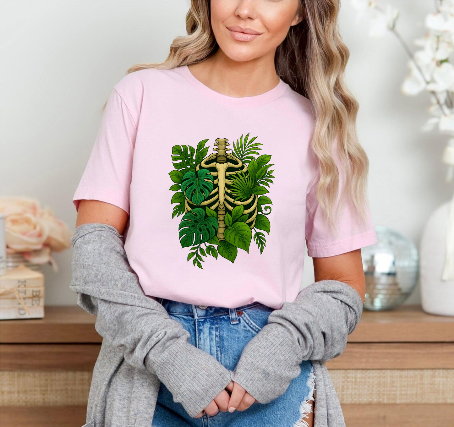 Lungs Recovery Plants T-Shirt – Nature Healing Graphic Tee, Botanical Organ Art Shirt, Plant Lover Gift - 08 aug 2025