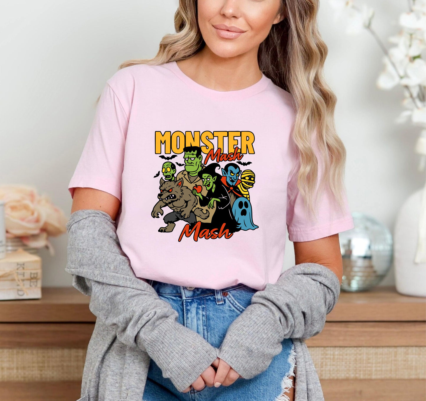 Monster Mash T-Shirt | Retro Halloween Dance Party Tee | Funny Spooky Season Graphic Shirt - 08 aug 2025