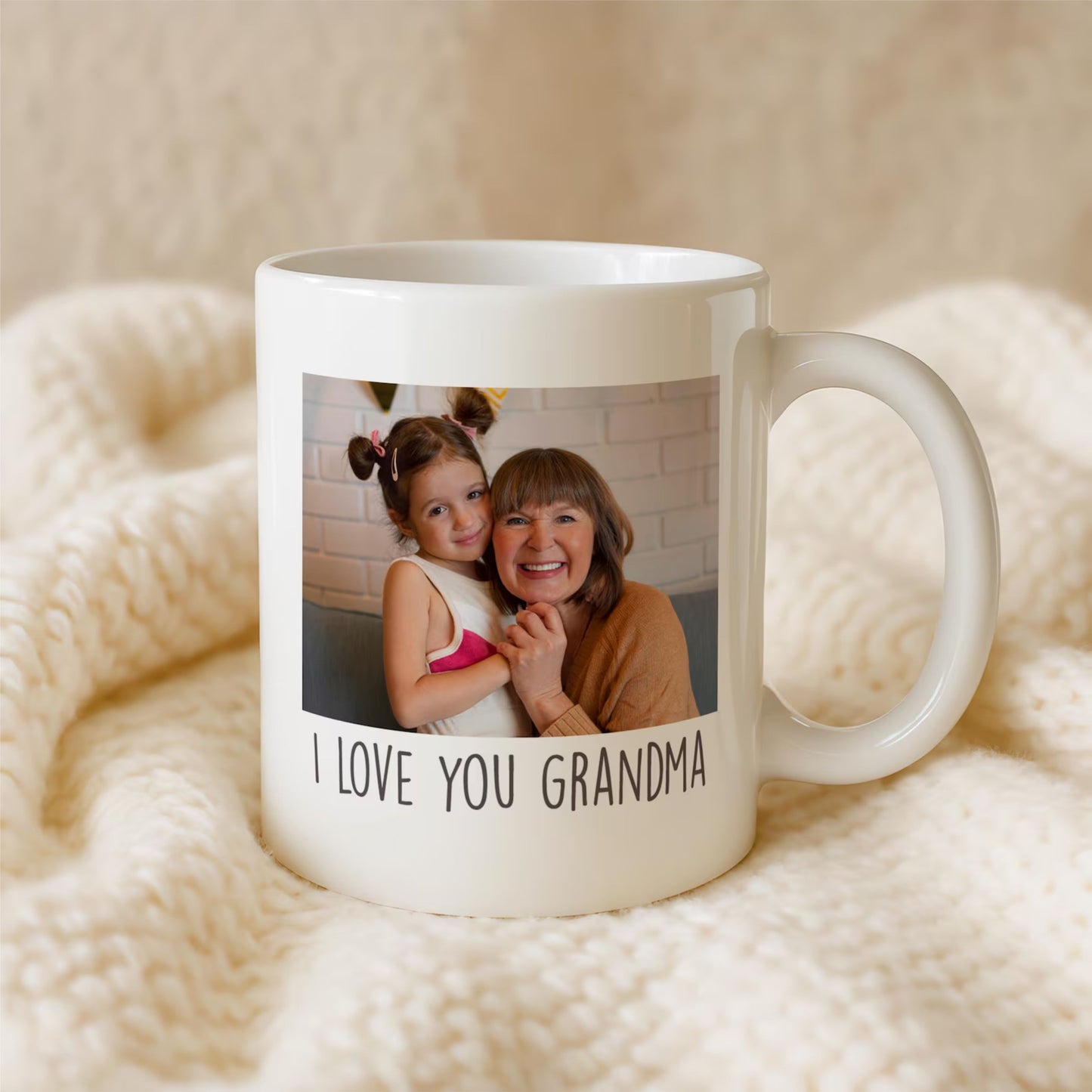 Personalized Photo Mug, Custom Coffee Cup with Your Image, Special Birthday or Anniversary Gift for Family, Valentine’s Keepsake Idea