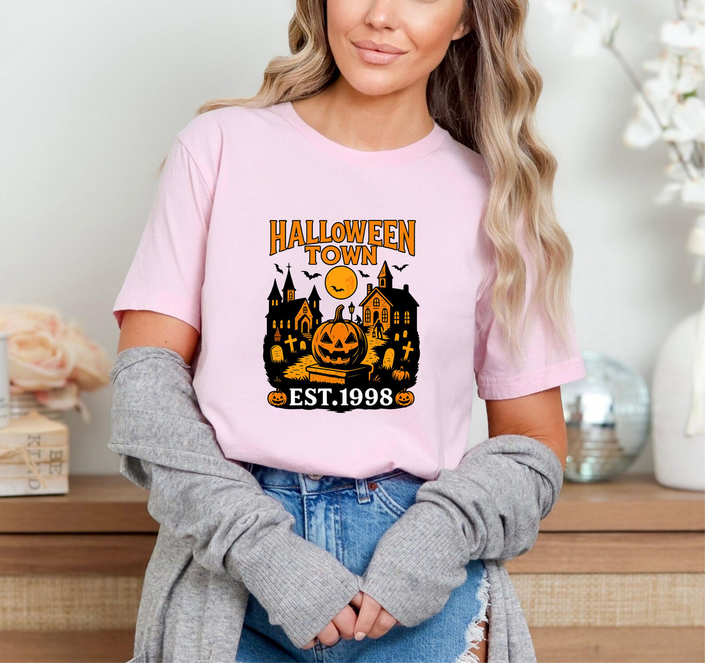 Halloweentown EST 1998 T-Shirt | Retro Halloween Movie Fan Tee | Spooky Season Graphic Shirt - 08 aug 2025