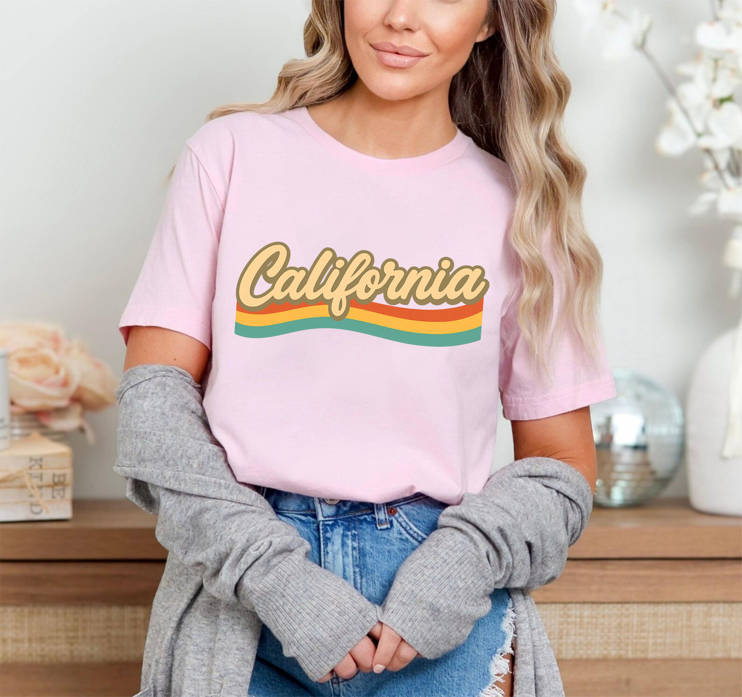 California T-Shirt – Vintage State Graphic Tee, West Coast Beach Sunset Shirt, Summer Travel Souvenir Top for Men and Women - 29 july