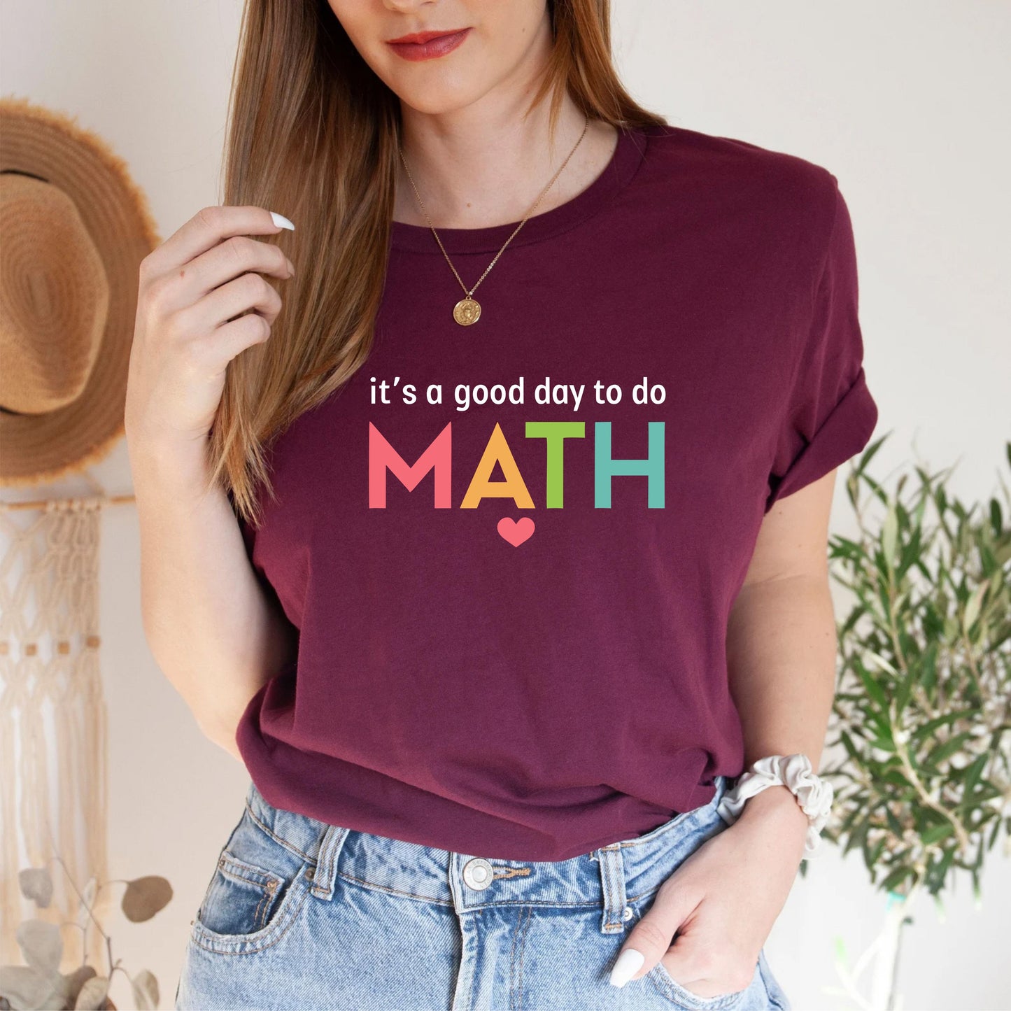 Retro Math Shirt, it's a Good Day to Do Math T-shirt, Math Teacher Shirt, STEM Graphic Tee, School Shirt, Women's T Shirt, Trendy Gift Shirt - 23 sep 2025