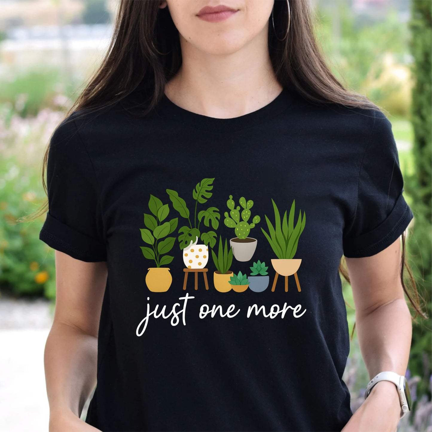 Just One More Plant T-Shirt – Funny Gardening Tee for Plant Lovers, Gardeners & Green Thumb Enthusiasts - 08 aug 2025