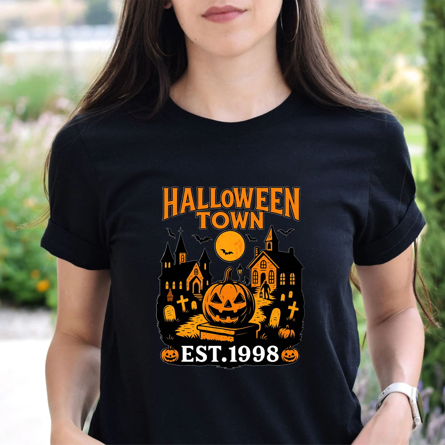 Halloweentown EST 1998 T-Shirt | Retro Halloween Movie Fan Tee | Spooky Season Graphic Shirt - 08 aug 2025