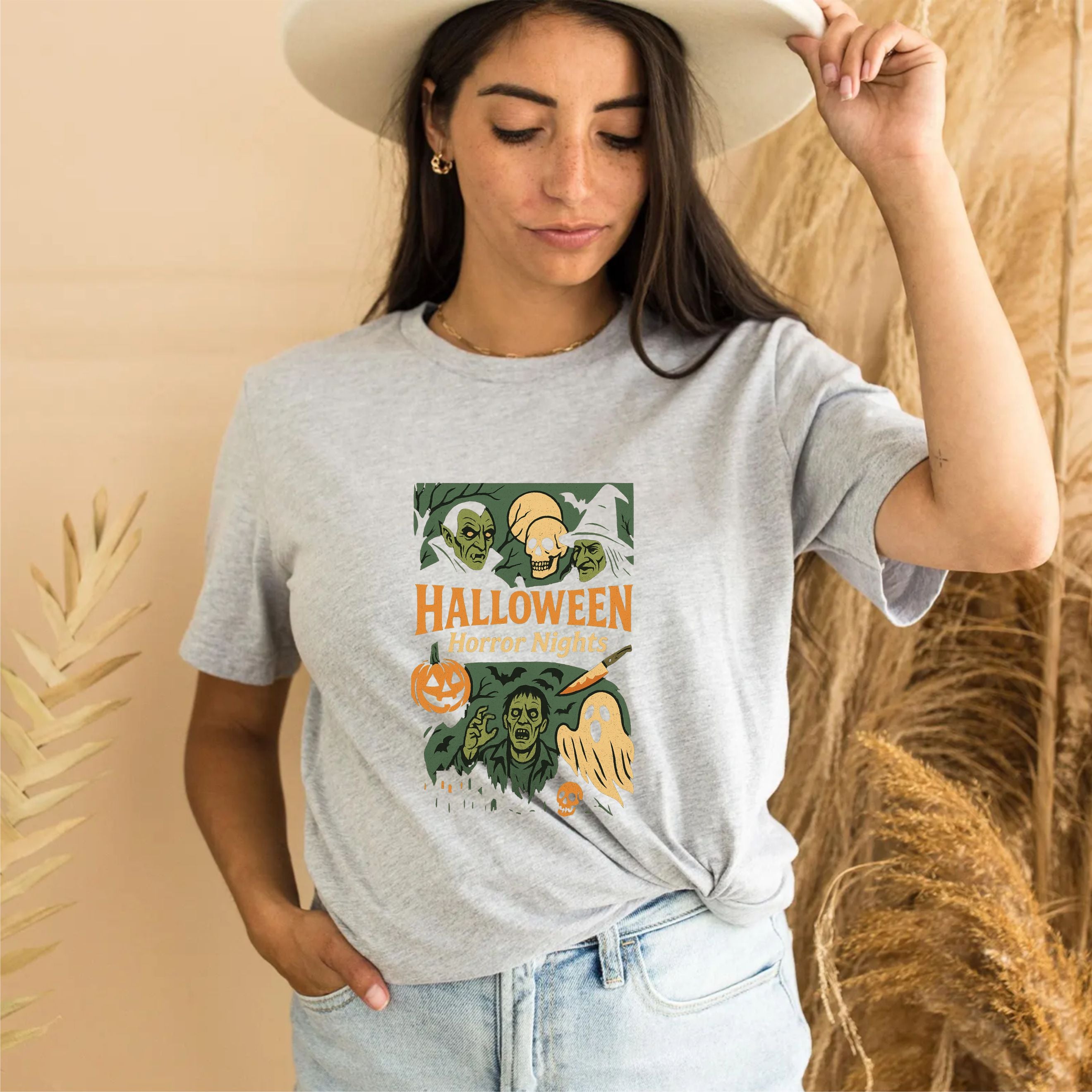 Halloween Horror Night T-Shirt | Haunted House Spooky Season Tee | Scary Movie Night Graphic Shirt - 15 aug 2025