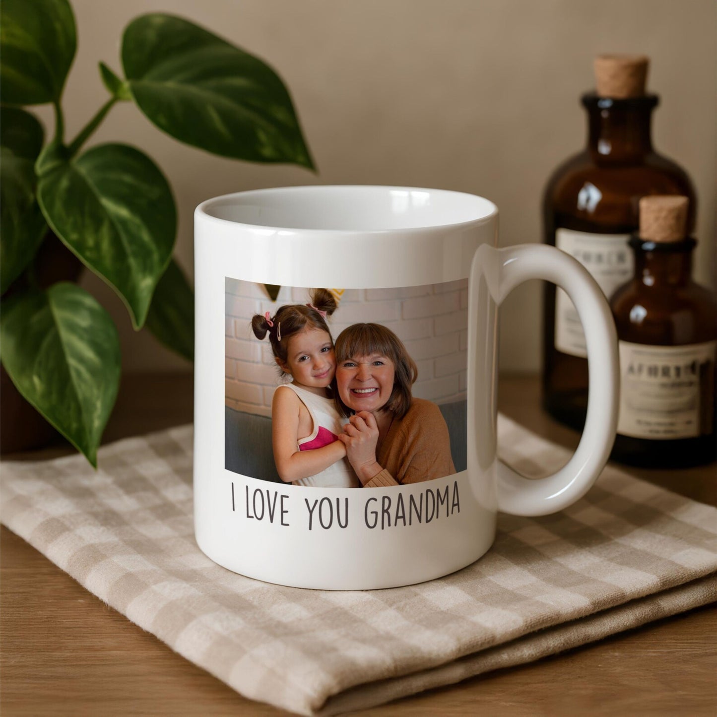 Personalized Photo Mug, Custom Coffee Cup with Your Image, Special Birthday or Anniversary Gift for Family, Valentine’s Keepsake Idea