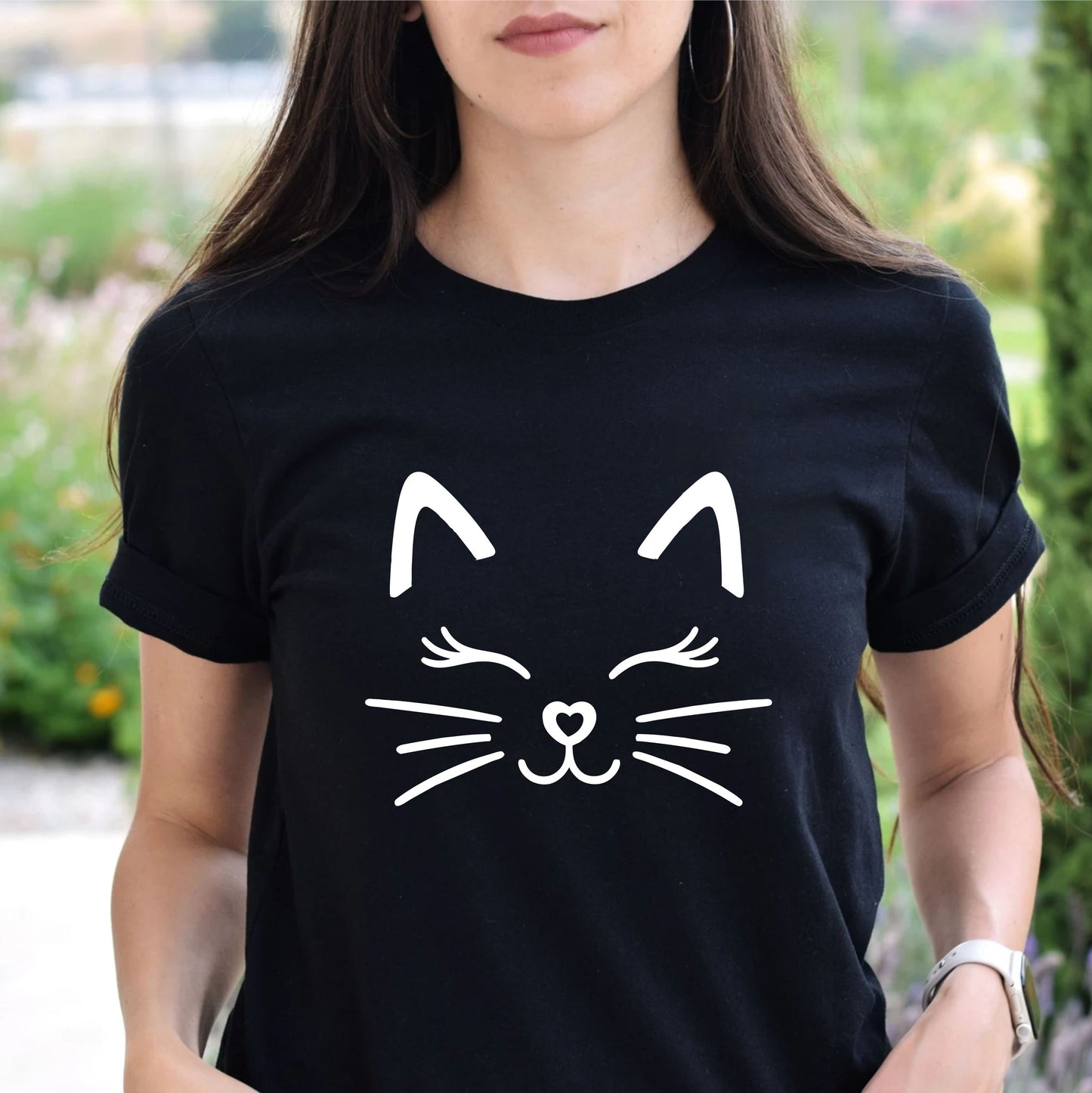 Cute Cat Face T-Shirt – Adorable Kitty Graphic Tee, Kawaii Cat Lover Gift Shirt for Women, Men, and Kids - 29 july