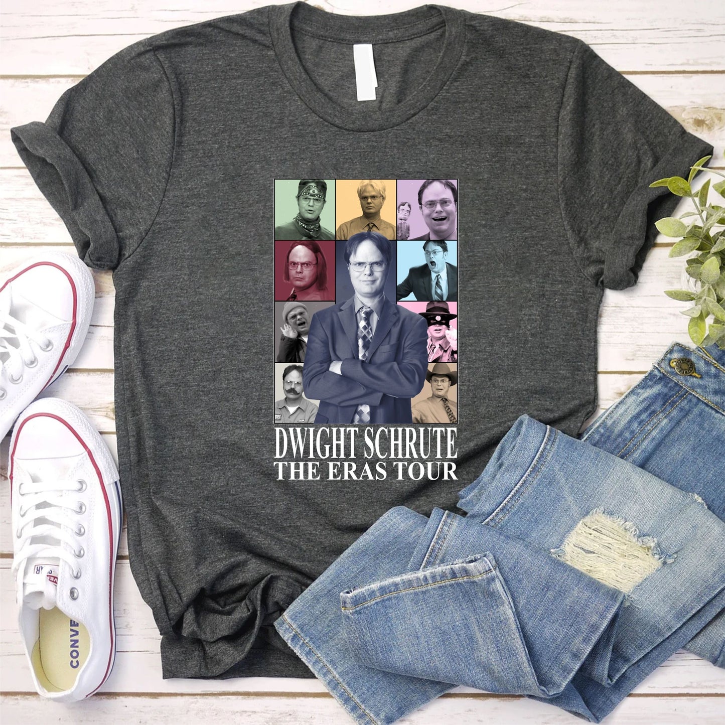 Dwight Schrute Eras Tour Shirt, Funny The Office Taylor Concert Tee, Schrute Farms Music Parody Shirt, TV Show Meme Gift For Fans 100725