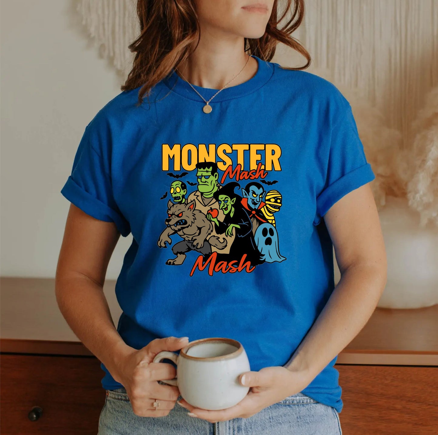 Monster Mash T-Shirt | Retro Halloween Dance Party Tee | Funny Spooky Season Graphic Shirt - 08 aug 2025