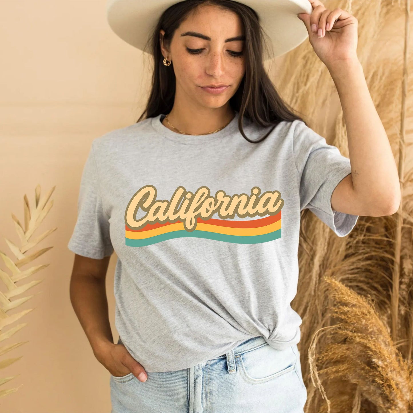 California T-Shirt – Vintage State Graphic Tee, West Coast Beach Sunset Shirt, Summer Travel Souvenir Top for Men and Women - 29 july