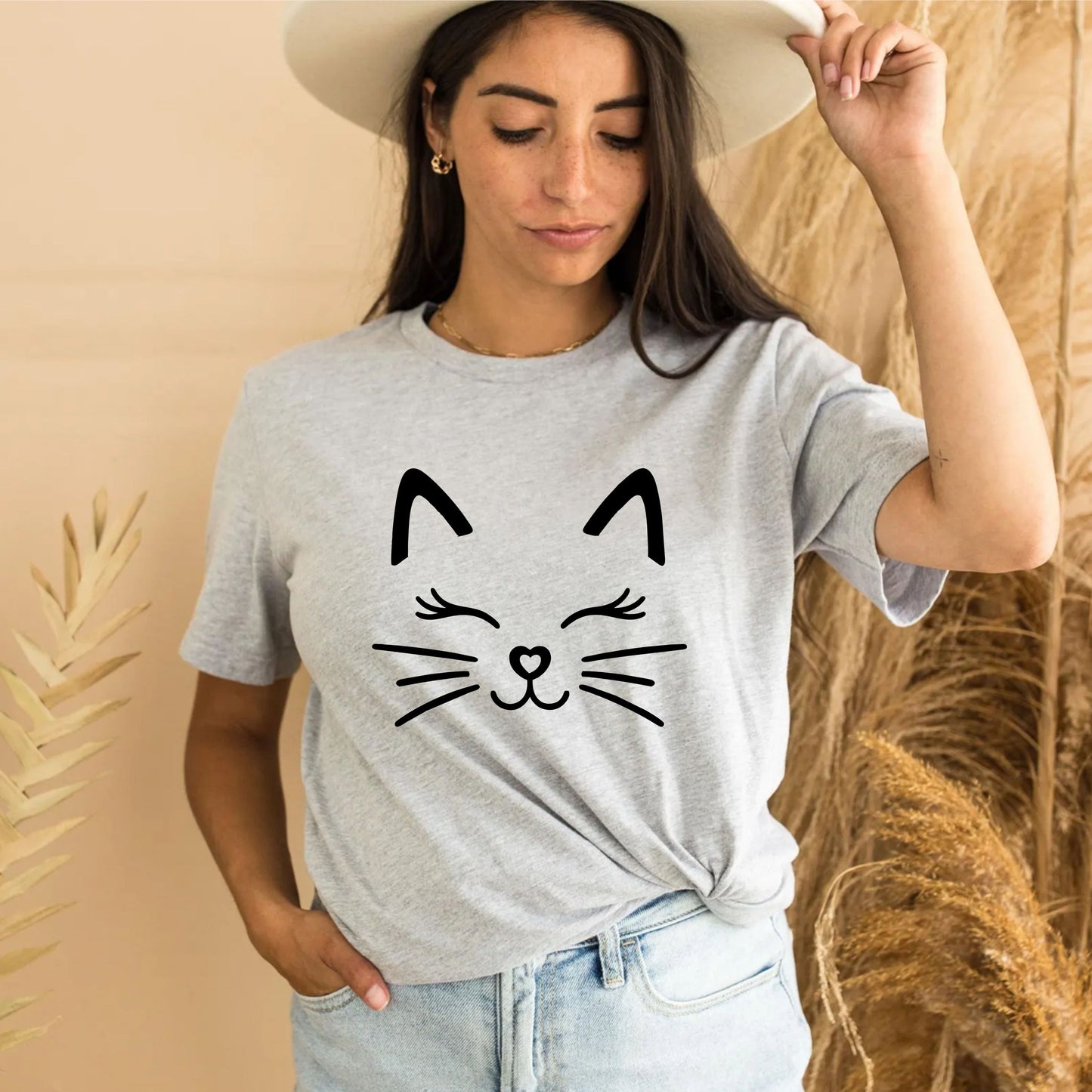 Cute Cat Face T-Shirt – Adorable Kitty Graphic Tee, Kawaii Cat Lover Gift Shirt for Women, Men, and Kids - 29 july