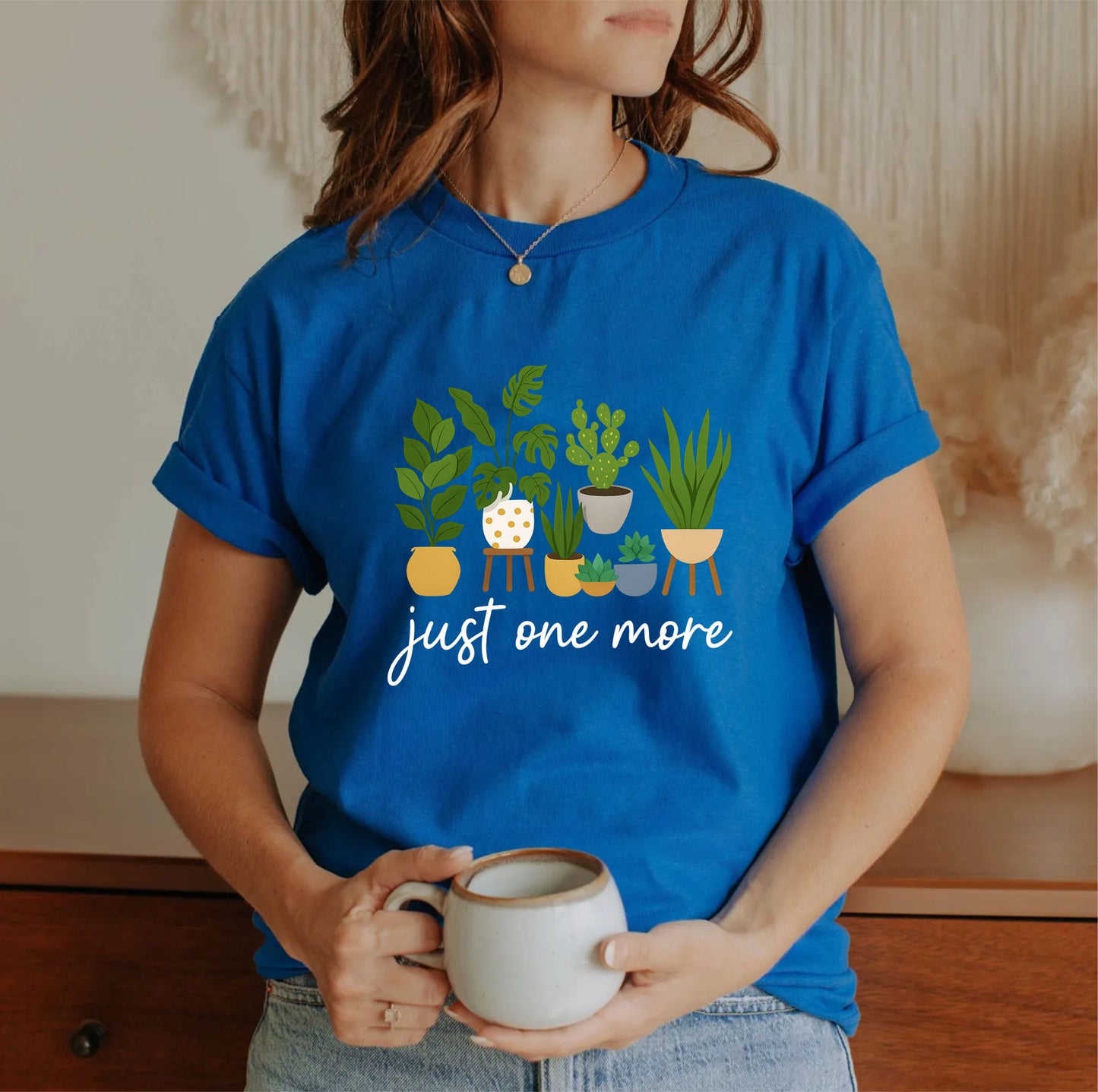 Just One More Plant T-Shirt – Funny Gardening Tee for Plant Lovers, Gardeners & Green Thumb Enthusiasts - 08 aug 2025