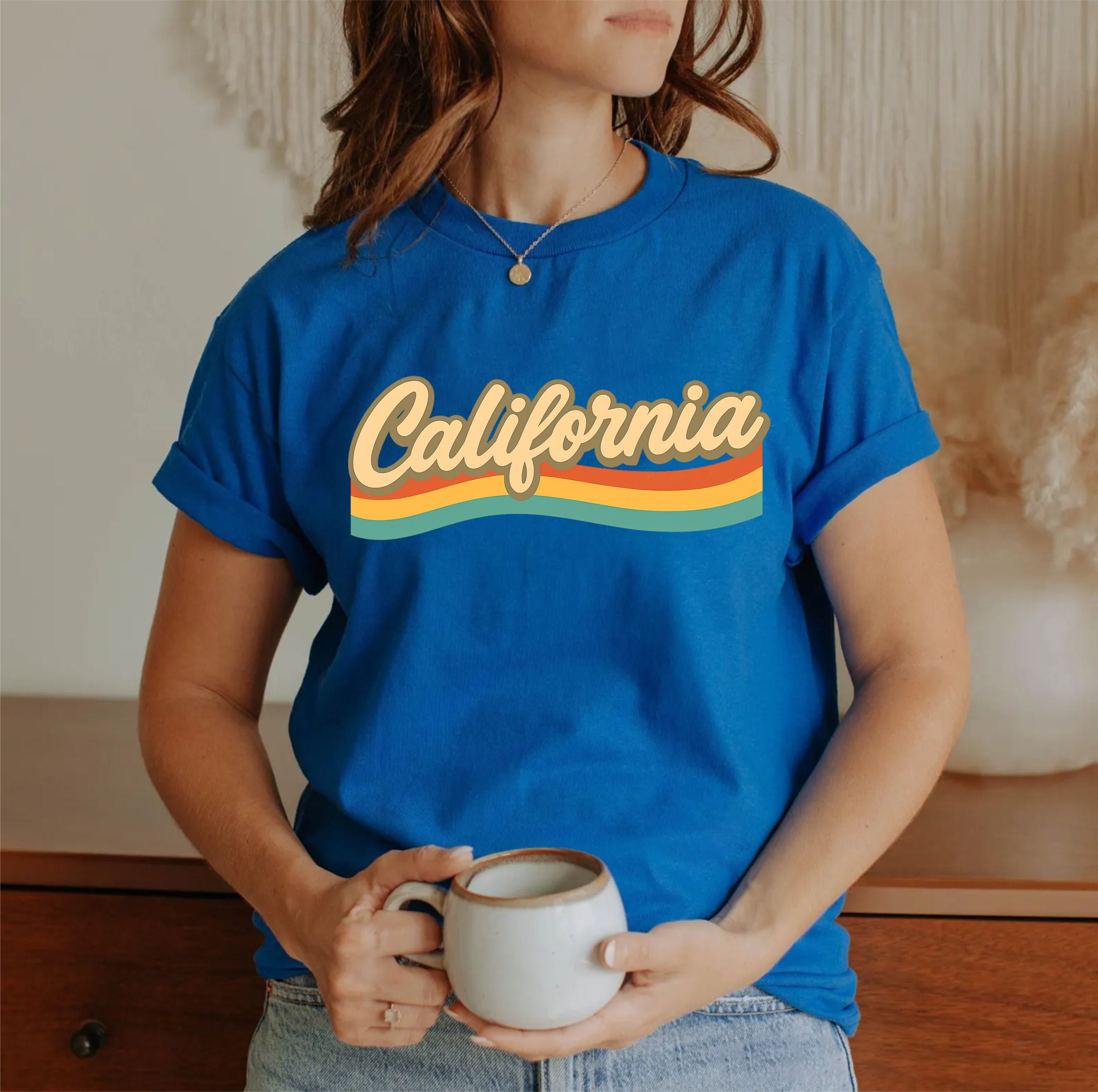 California T-Shirt – Vintage State Graphic Tee, West Coast Beach Sunset Shirt, Summer Travel Souvenir Top for Men and Women - 29 july