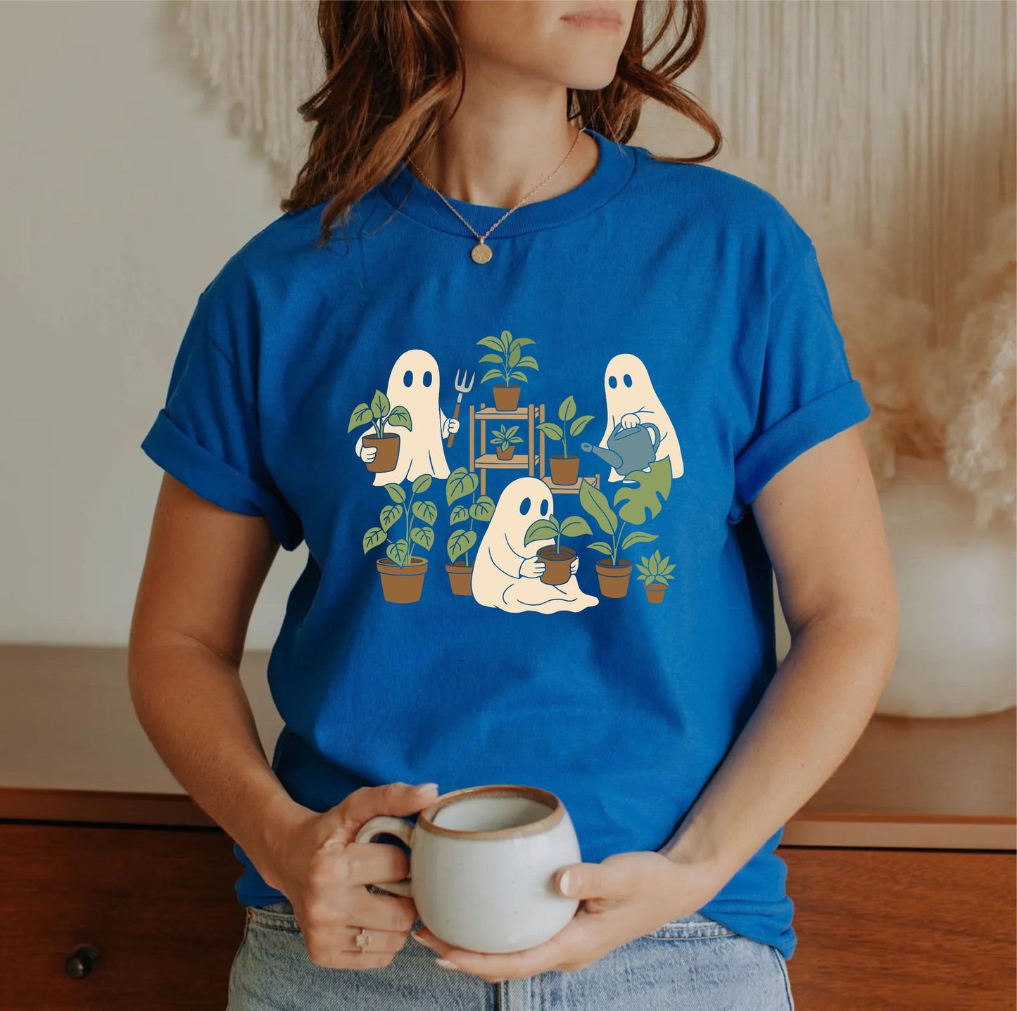 Plant Boo T-Shirt | Cute Halloween Plant Lover Tee | Spooky Botanical Ghost Shirt for Gardeners & Plant Parents - 08 aug 2025