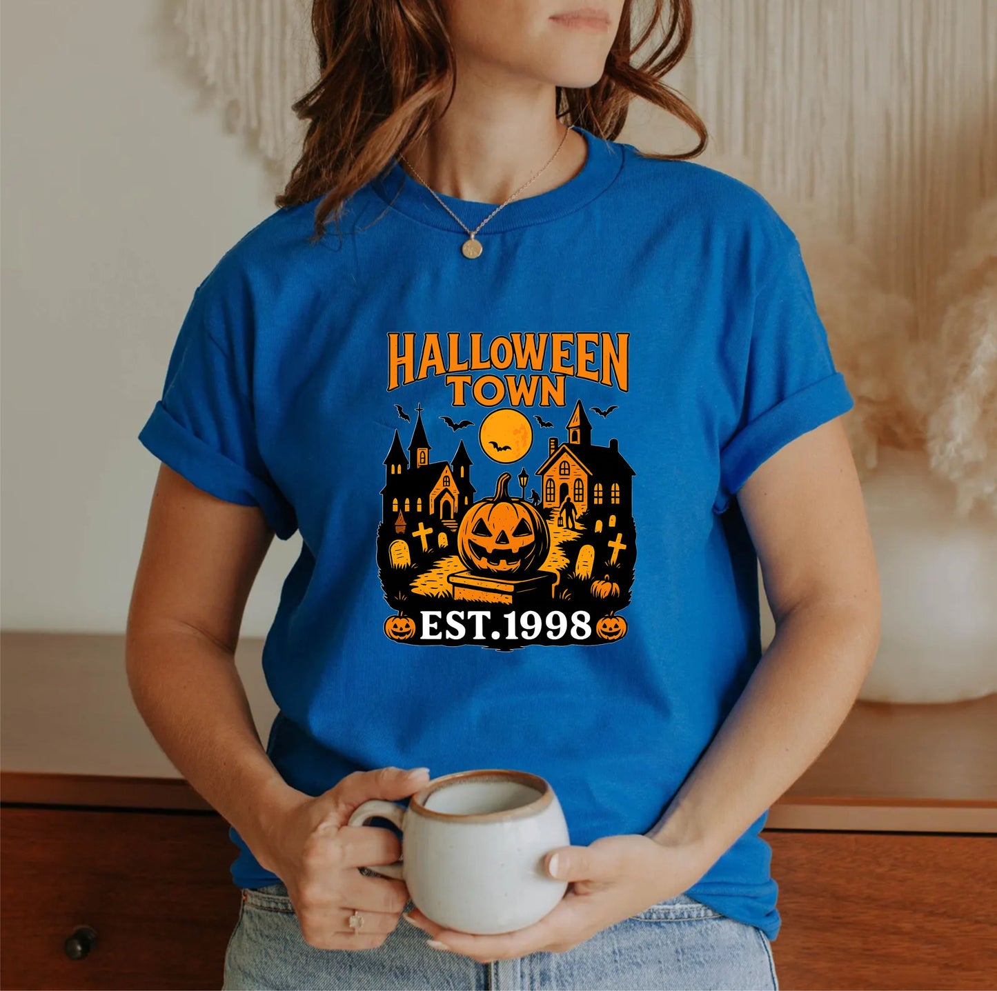 Halloweentown EST 1998 T-Shirt | Retro Halloween Movie Fan Tee | Spooky Season Graphic Shirt - 08 aug 2025