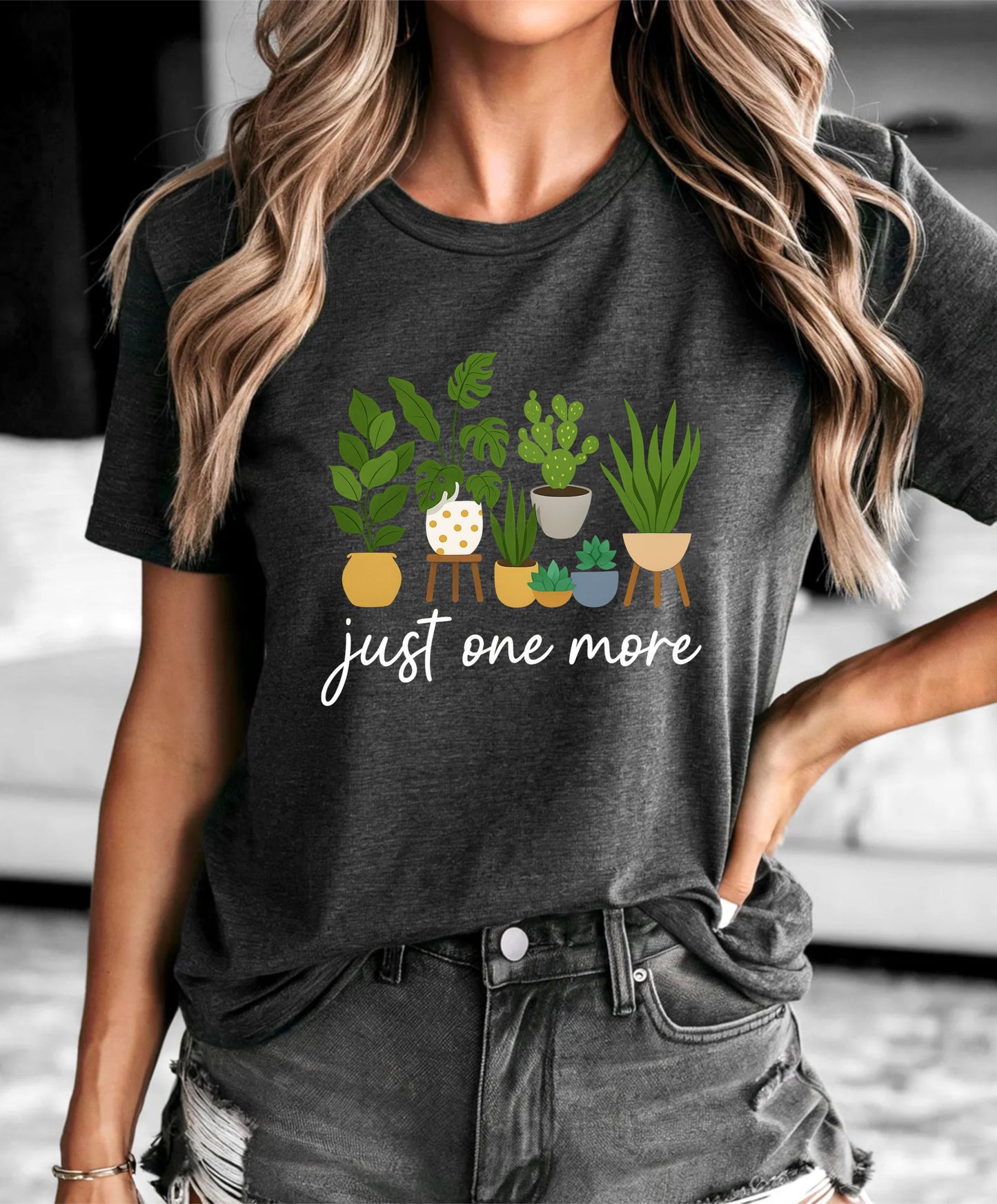Just One More Plant T-Shirt – Funny Gardening Tee for Plant Lovers, Gardeners & Green Thumb Enthusiasts - 08 aug 2025