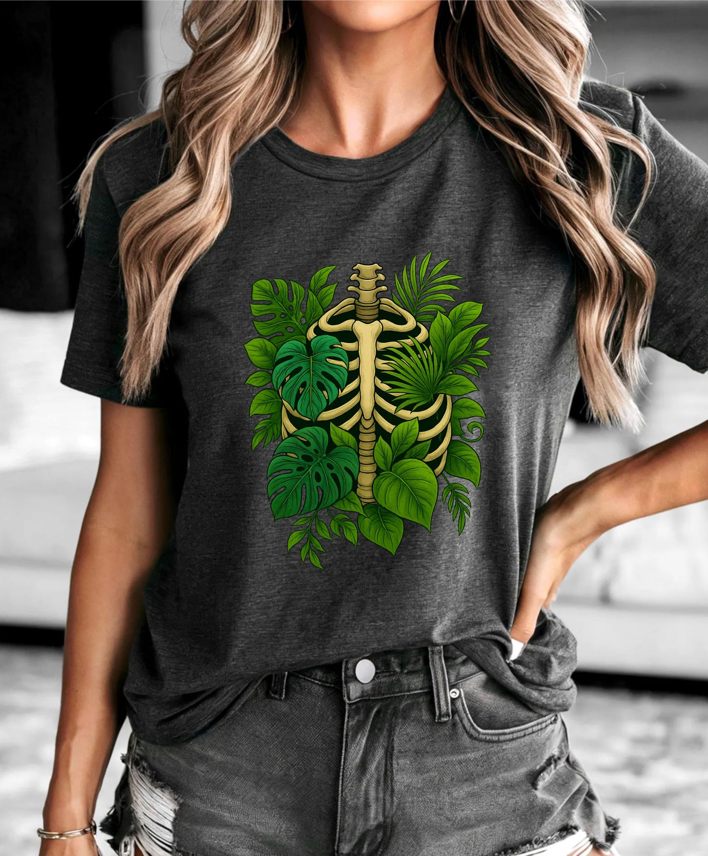 Lungs Recovery Plants T-Shirt – Nature Healing Graphic Tee, Botanical Organ Art Shirt, Plant Lover Gift - 08 aug 2025