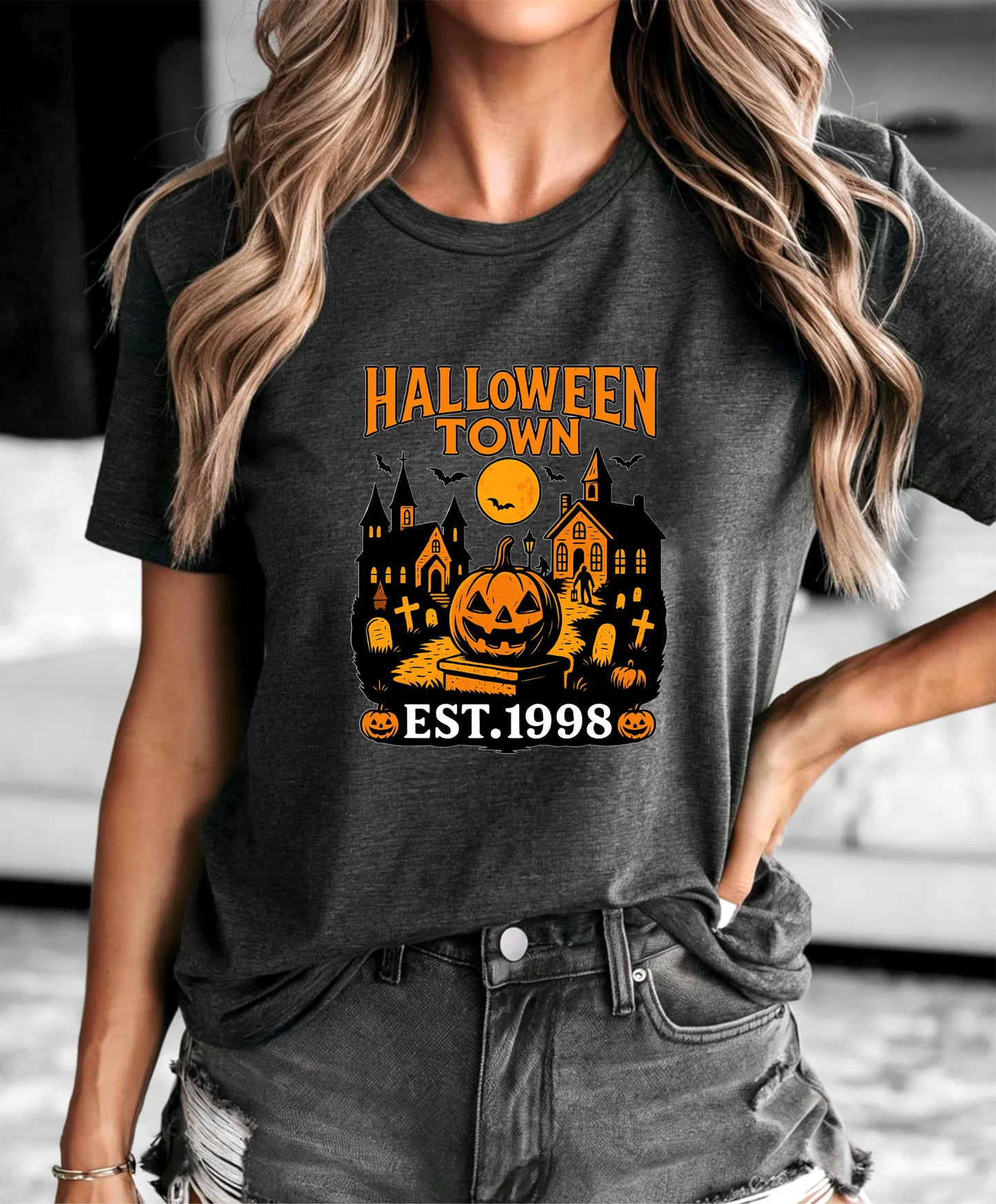 Halloweentown EST 1998 T-Shirt | Retro Halloween Movie Fan Tee | Spooky Season Graphic Shirt - 08 aug 2025