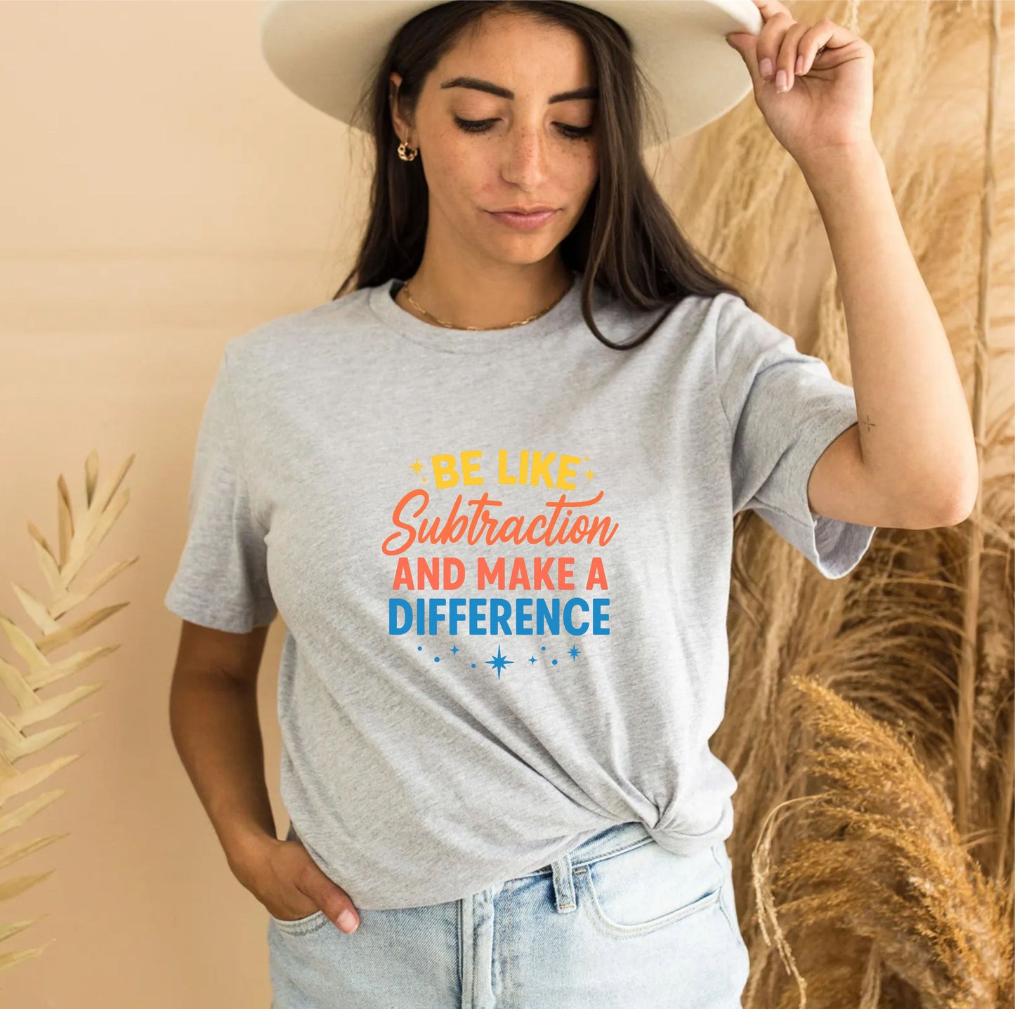 Funny Math Teacher T-shirt, Be Like Subtraction And Make A Difference Shirt, Math Lover Gifts, Math Teacher Sweatshirt, Mathematician Shirts - 23 sep 2025